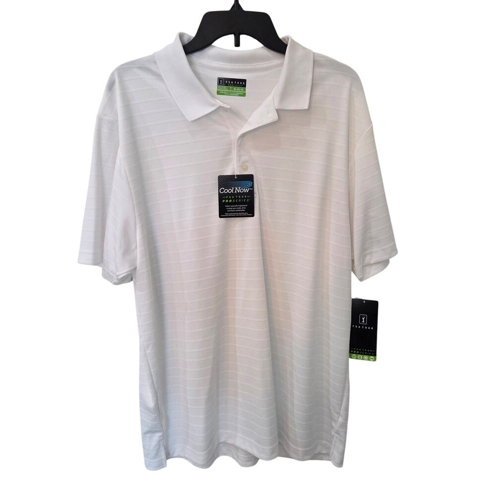 Men's NWT PGA Tour "Cool Now" Pro Line Series Polo, Size XL